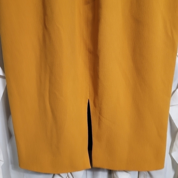 Dress the Population Norah Dress in Honey Small Long Sleeve Plunge Bodycon - Picture 11 of 12